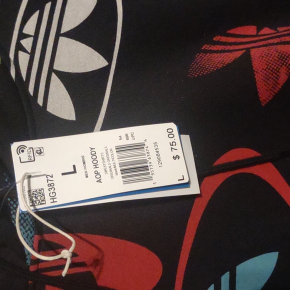 Addidas all over logo hoodie - Picture 4 of 10
